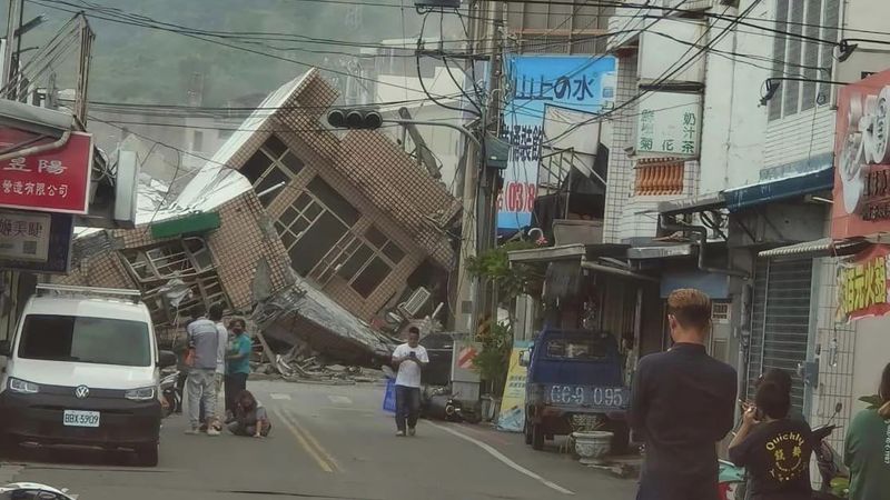 Breaking News: Strongest Earthquake in 25 Years Hits Taiwan