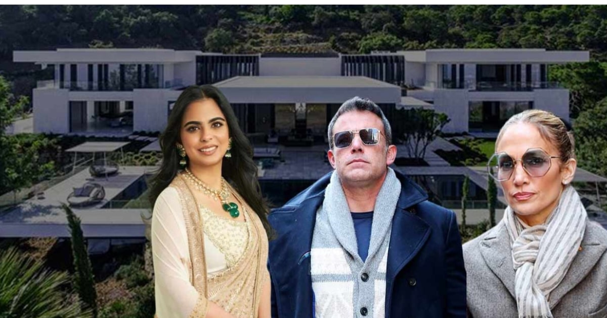 Isha Ambani sells her luxurious mansion to Jennifer Lopez and Ben Affleck